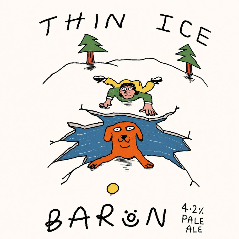 Thin Ice beer artwork