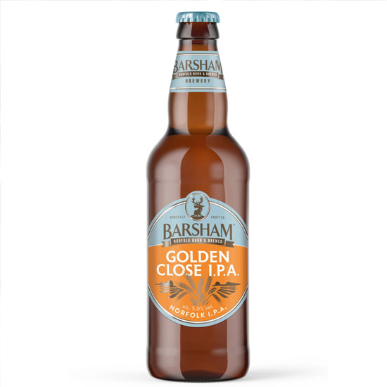 Golden Close IPA beer artwork
