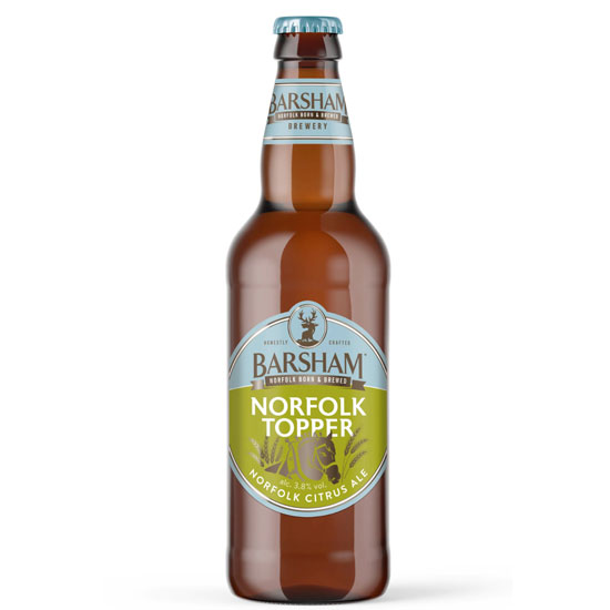 Norfolk Topper beer artwork