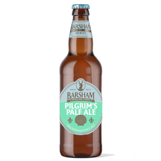 Pilgrim's Pale Ale beer artwork