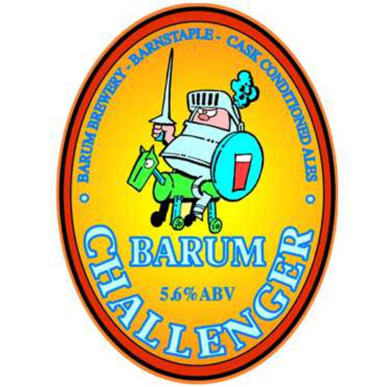 Challenger beer artwork