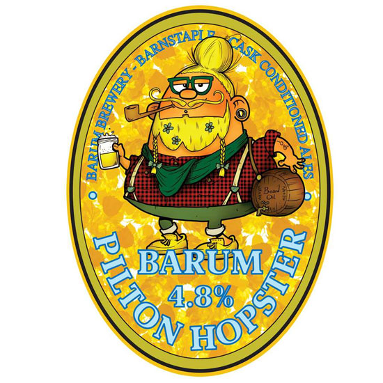 Pilton Hopster beer artwork