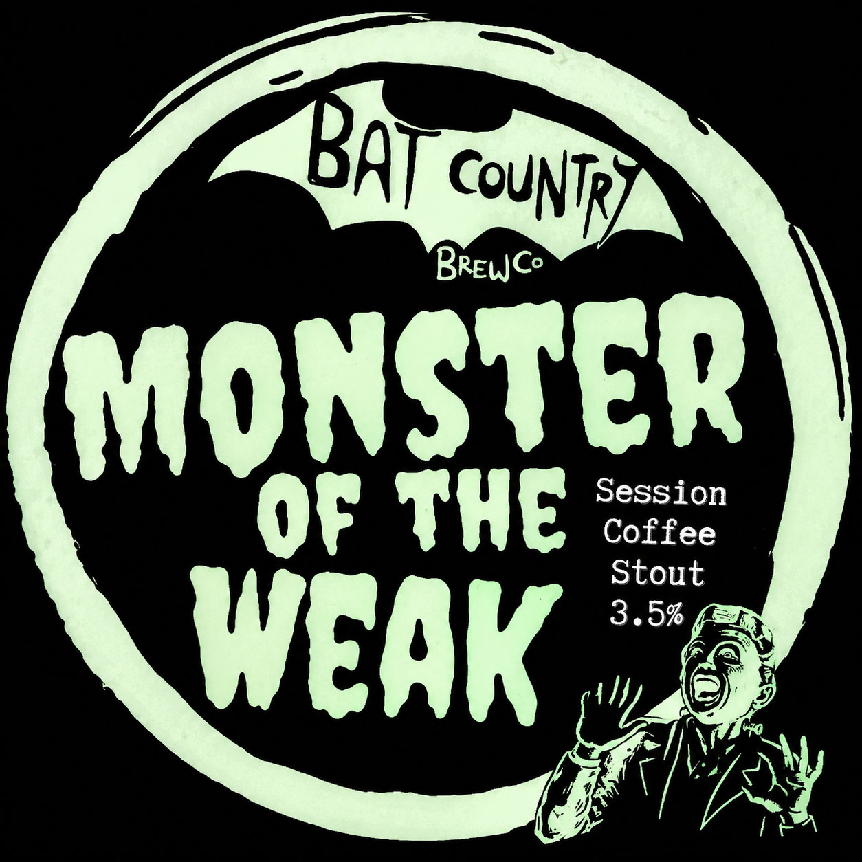 Monster Of The Weak beer artwork