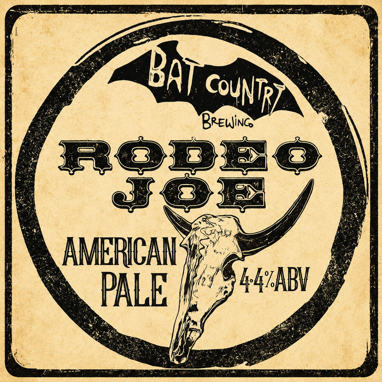 Rodeo Joe beer artwork