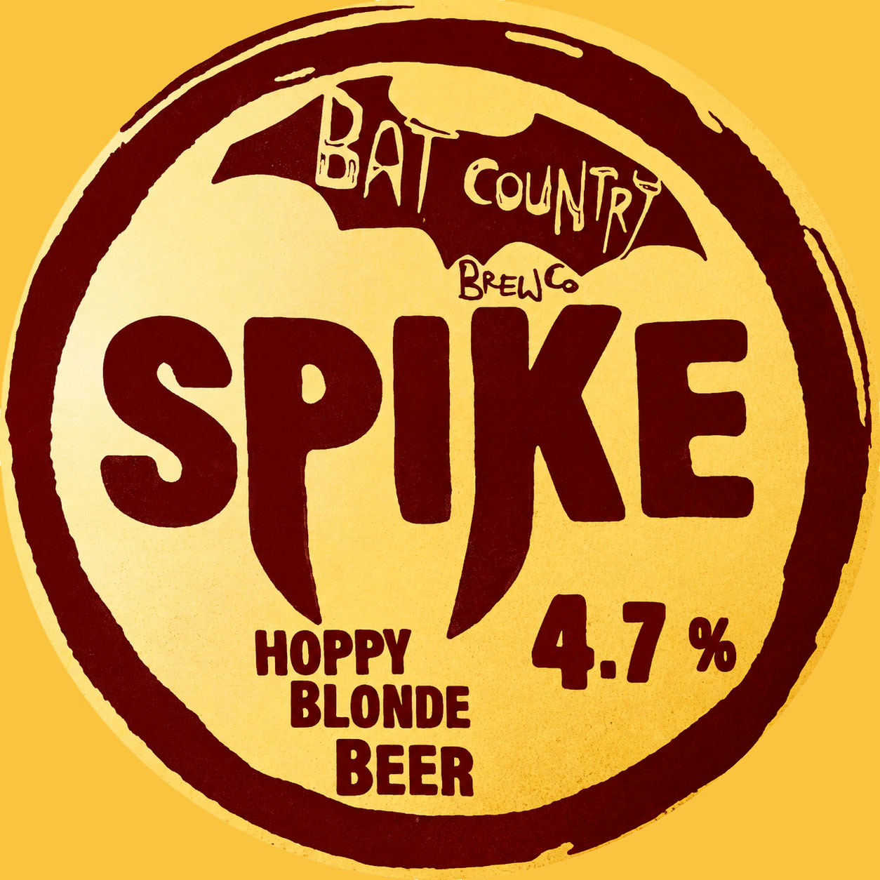 Spike beer artwork