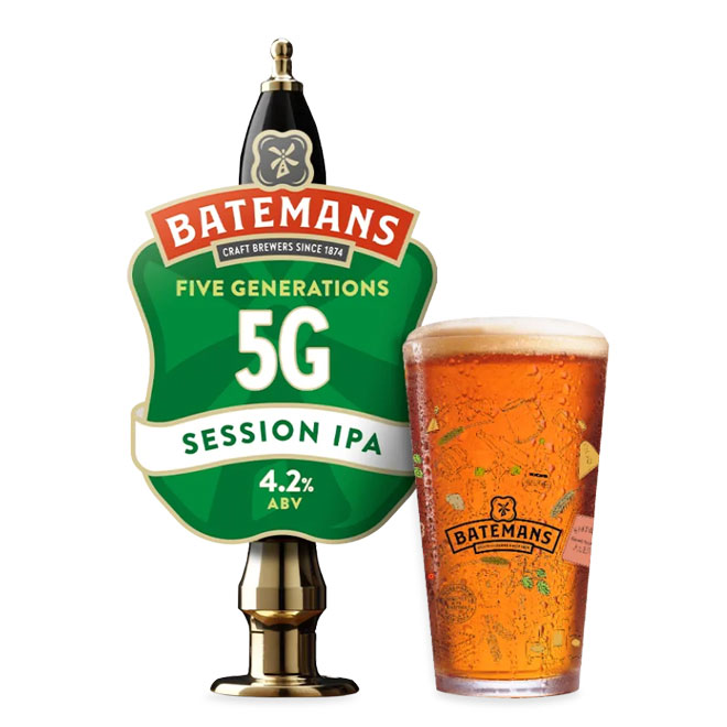 Artwork for Five Generations (5G) by Batemans Brewery