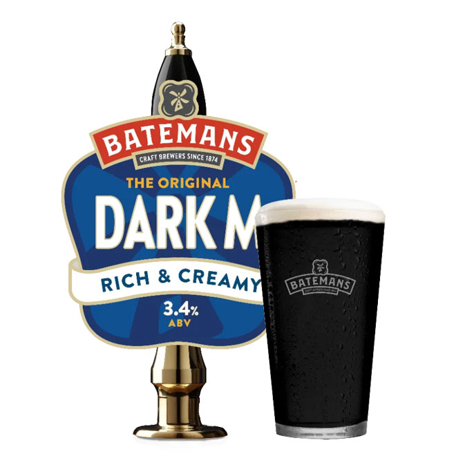 Dark M beer artwork