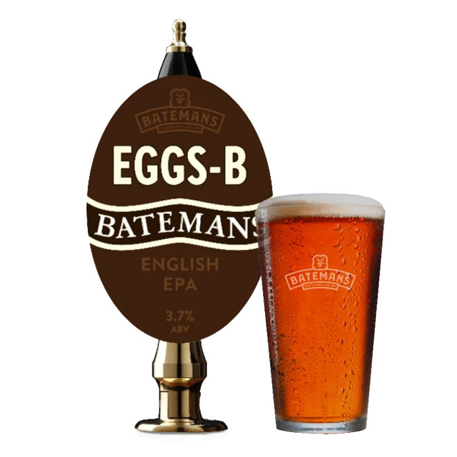 Eggs B beer artwork