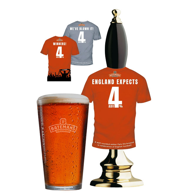 England Expects beer artwork