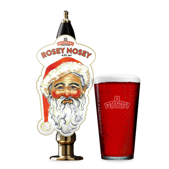 Rosey Nosey beer artwork