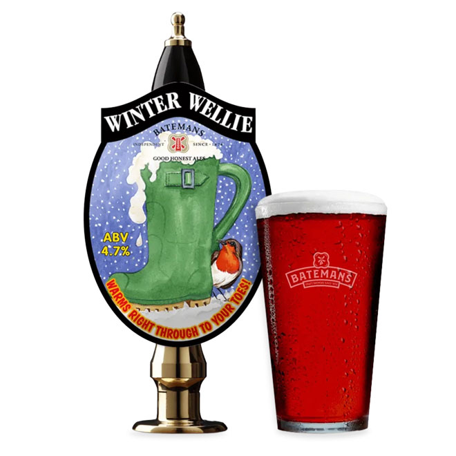 Winter Wellie beer artwork