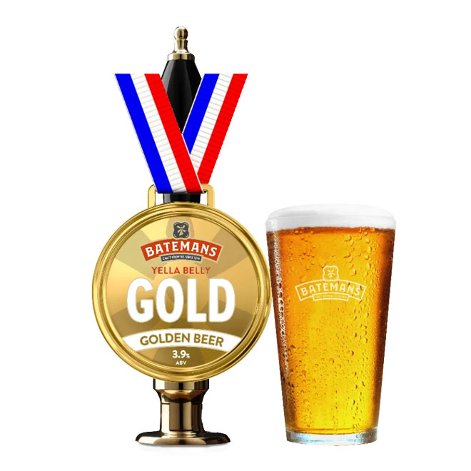 Yella Belly Gold beer artwork