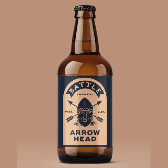 Arrowhead beer artwork