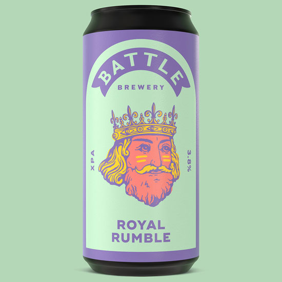 Royal Rumble beer artwork