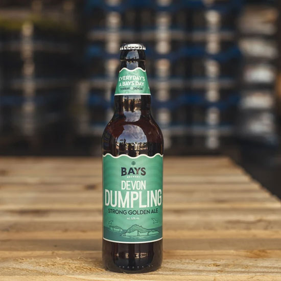 Devon Dumpling beer artwork