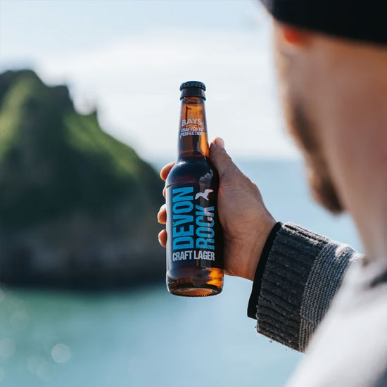 Devon Rock beer artwork