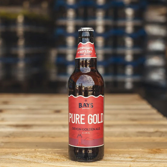 Pure Gold beer artwork