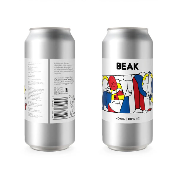 Nonic beer artwork