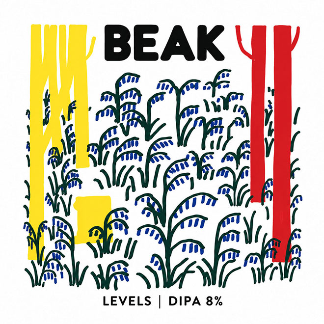 Levels beer artwork