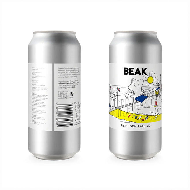 Pier beer artwork