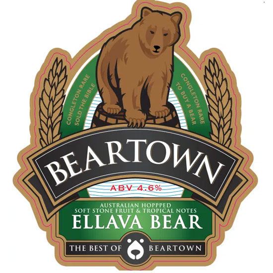 Ellava Bear beer artwork