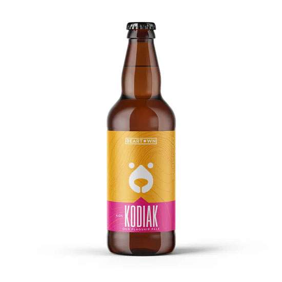 Kodiak beer artwork