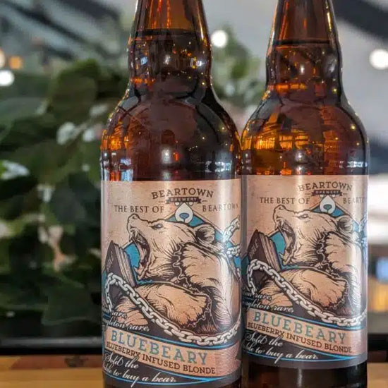 The Original Bluebeary beer artwork