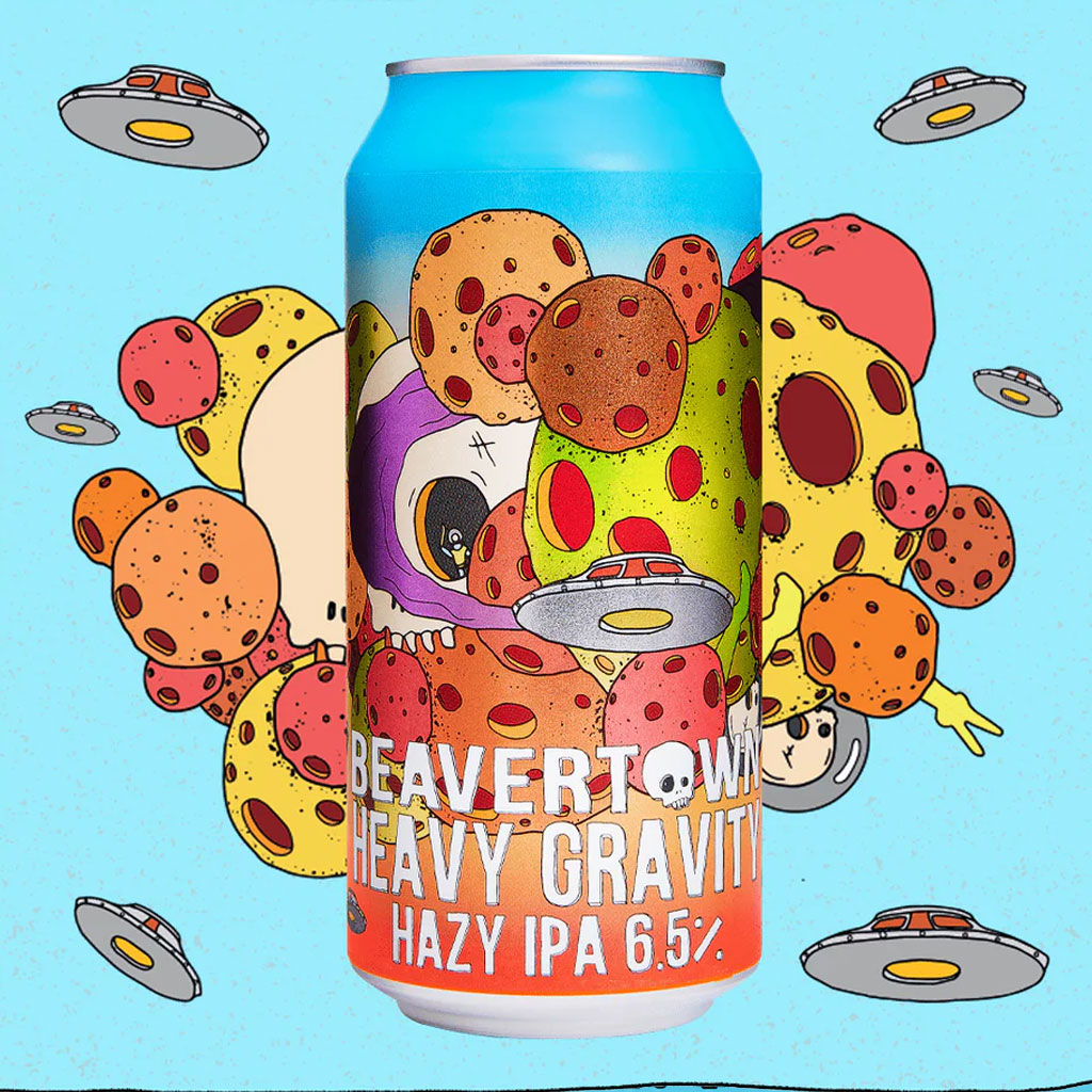 Heavy Gravity beer artwork