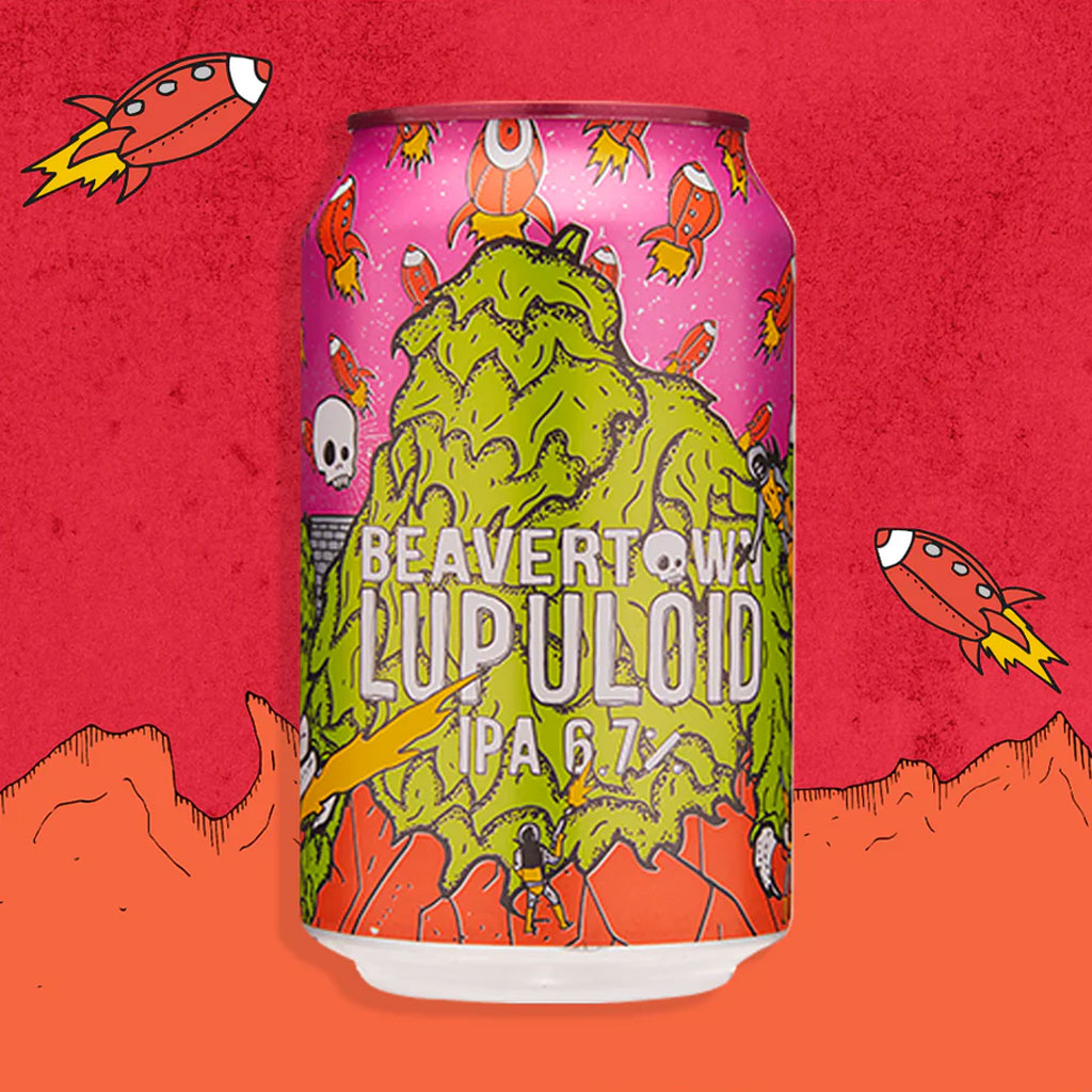 Lupuloid beer artwork