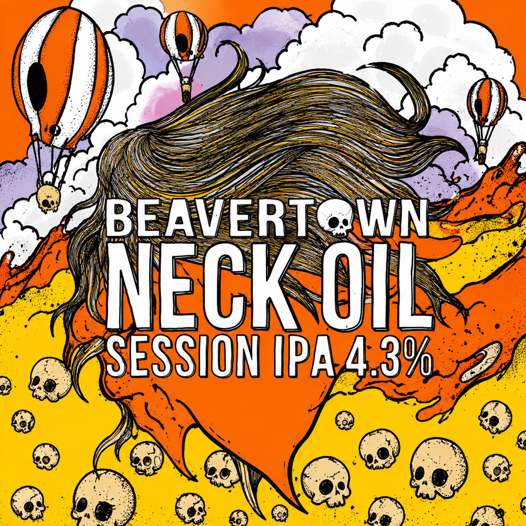 Neck Oil beer artwork