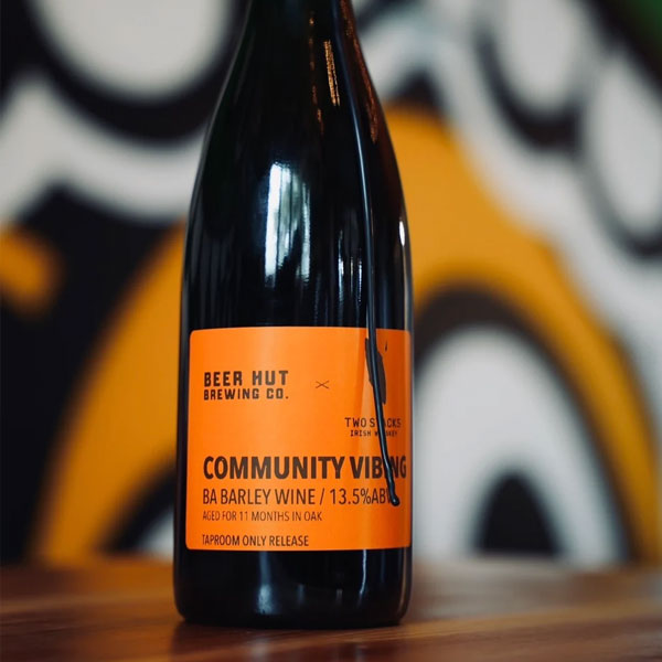 Community Vibing beer artwork