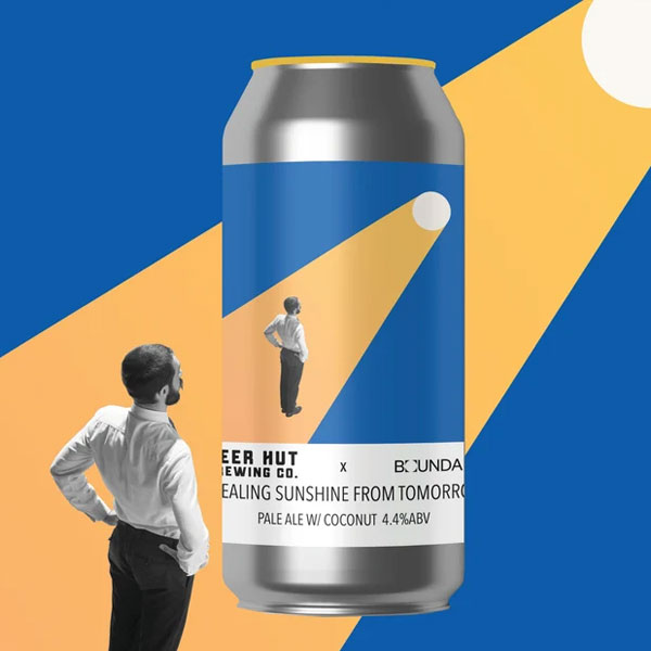 Stealing Sunshine from Tomorrow beer artwork