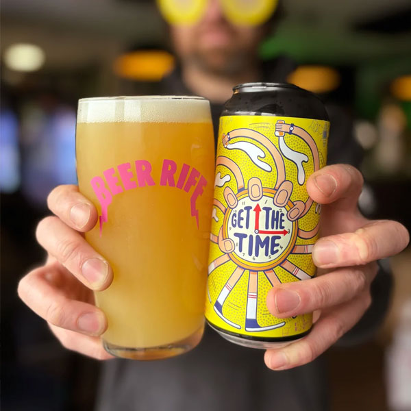 Get The Time beer artwork