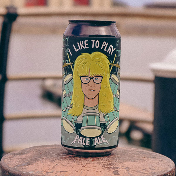 I Like To Play beer artwork