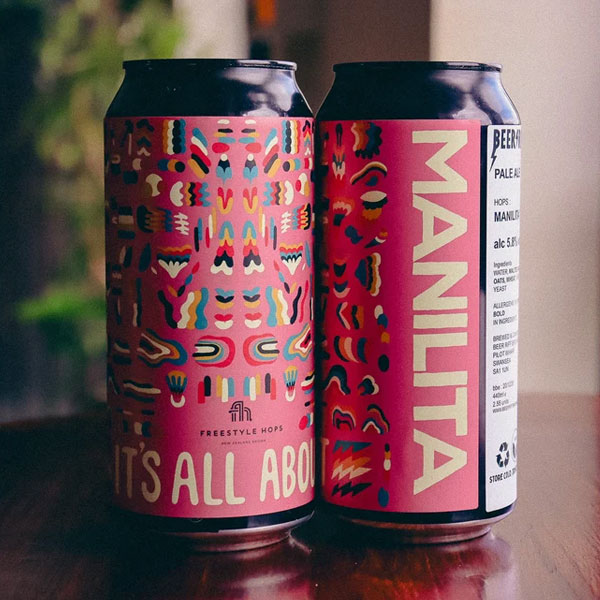 Its All About... Manilita beer artwork