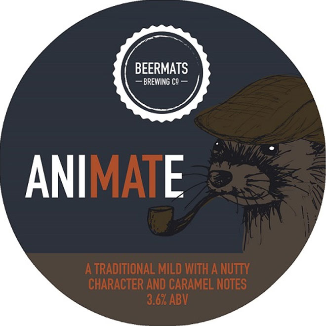 Animate beer artwork