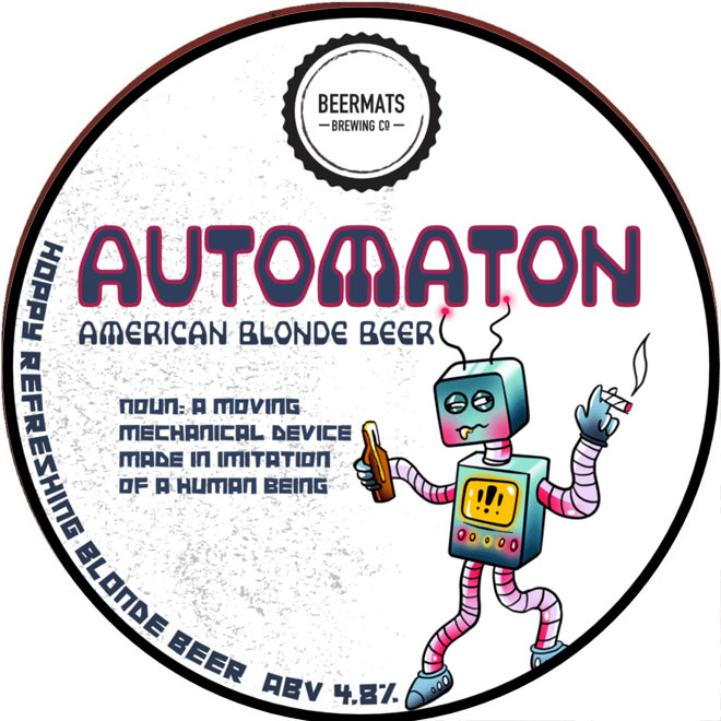 Automaton beer artwork