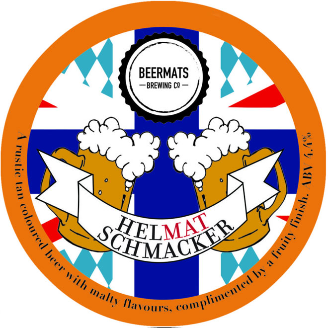 Helmat Schmacker beer artwork