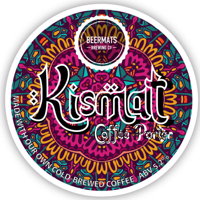 Kismat beer artwork