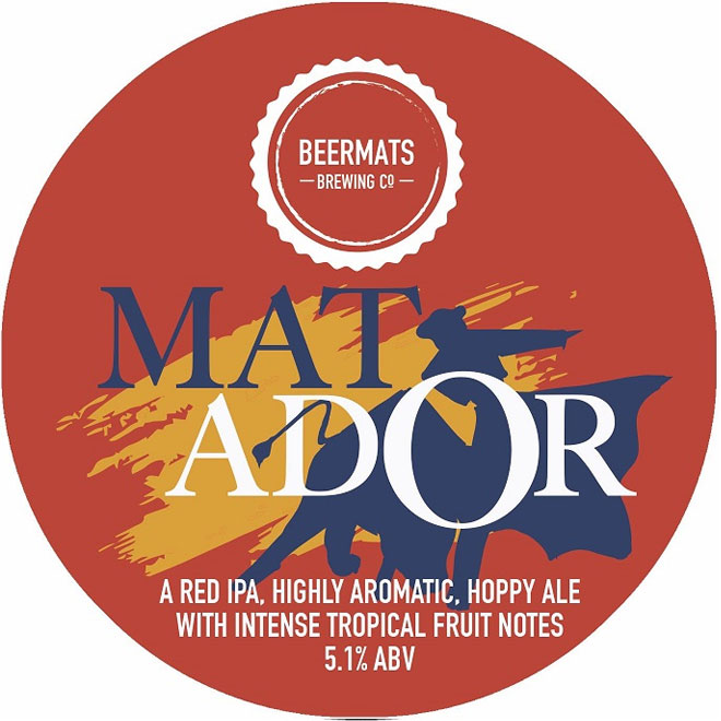 Matador beer artwork