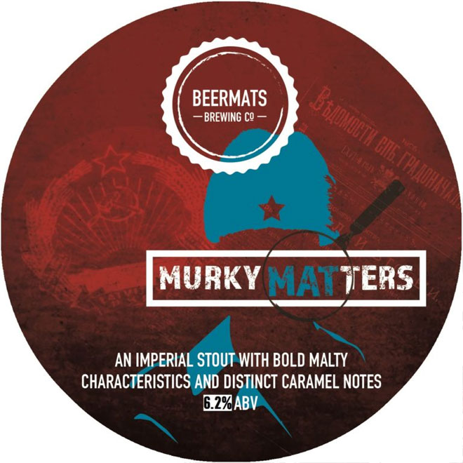 Murky Matters beer artwork