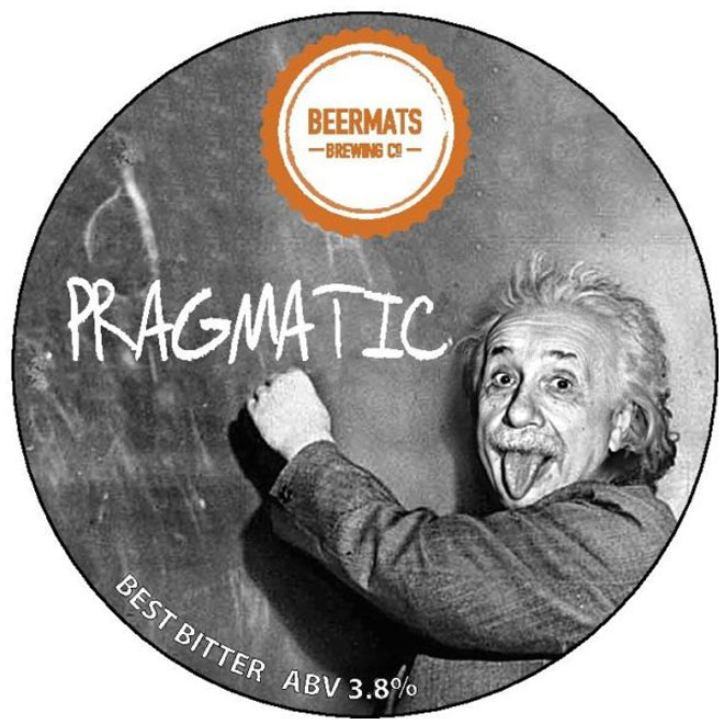 Pragmatic beer artwork