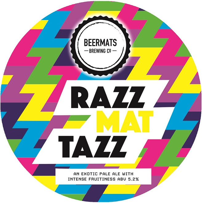 Razzmattazz beer artwork