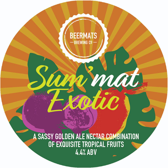 Sum'mat Exotic beer artwork