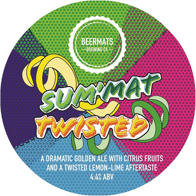 Sum'mat Twisted beer artwork