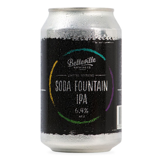 Soda Fountain beer artwork