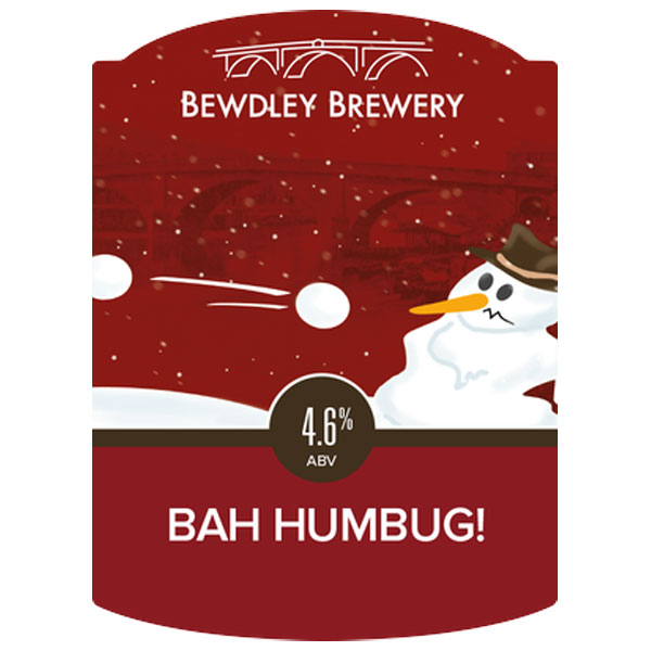 Bah Humbug beer artwork