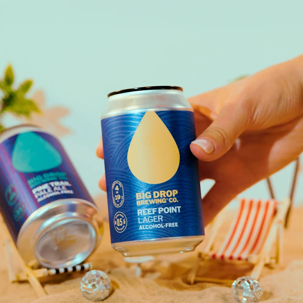 Reef Point Craft Lager beer artwork