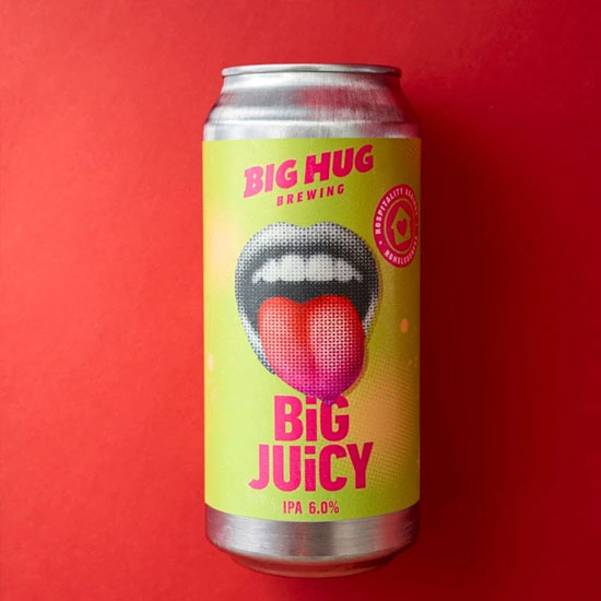 BiG JUiCY beer artwork