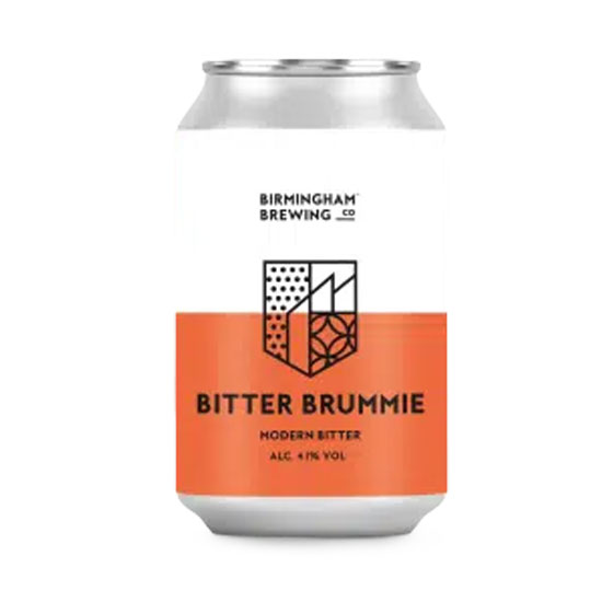 Bitter Brummie beer artwork